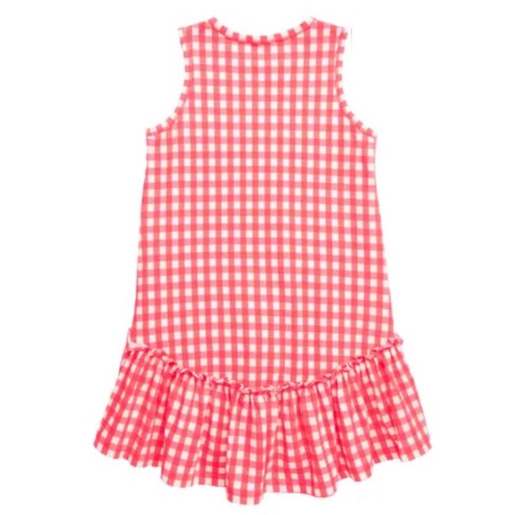 Crewcuts Drop Waist Gingham Dress, NWT - Picture 2 of 5